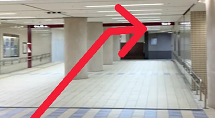 JR金沢駅からイースト駅前クリニック金沢院へのアクセス