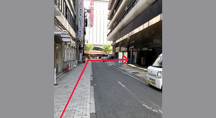 JRからイースト駅前クリニック京都院へのアクセス