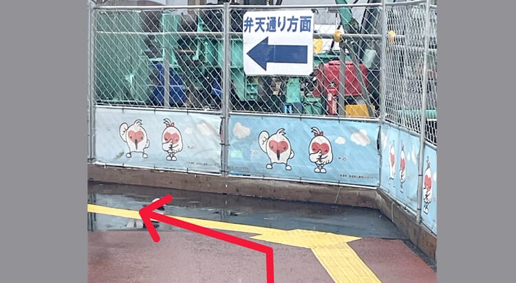 JR新潟駅からイースト駅前クリニック新潟院へのアクセス