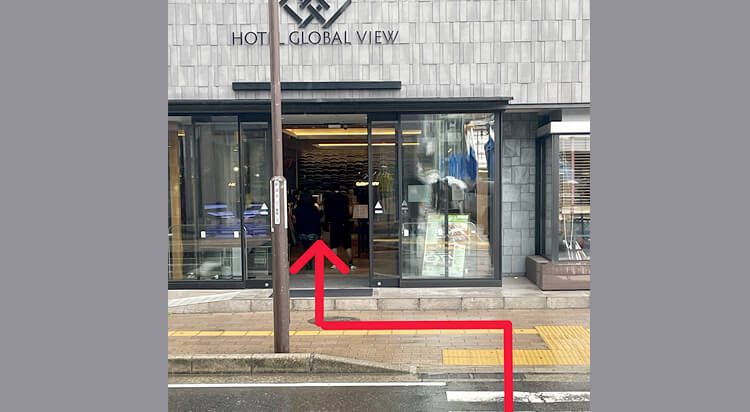 JR新潟駅からイースト駅前クリニック新潟院へのアクセス