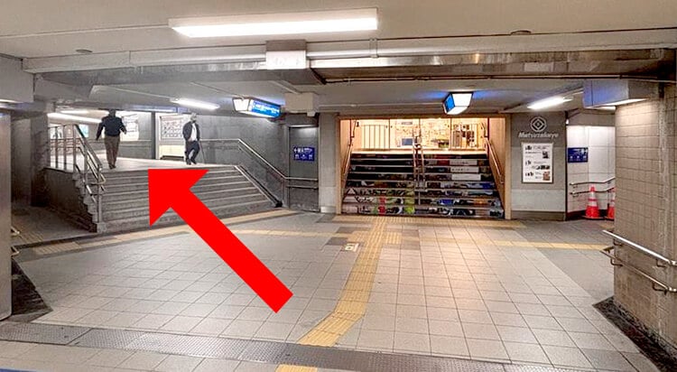JR静岡駅からイースト駅前クリニック静岡院へのアクセスマップ