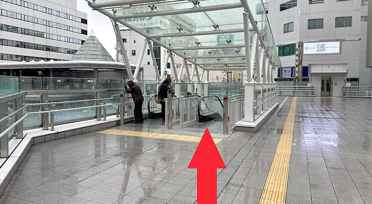  JR高崎駅からイースト駅前クリニック高崎院へのアクセス