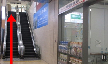 近鉄阿倍野橋駅から天王寺院へのアクセス2