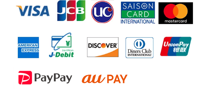 決済方法一覧