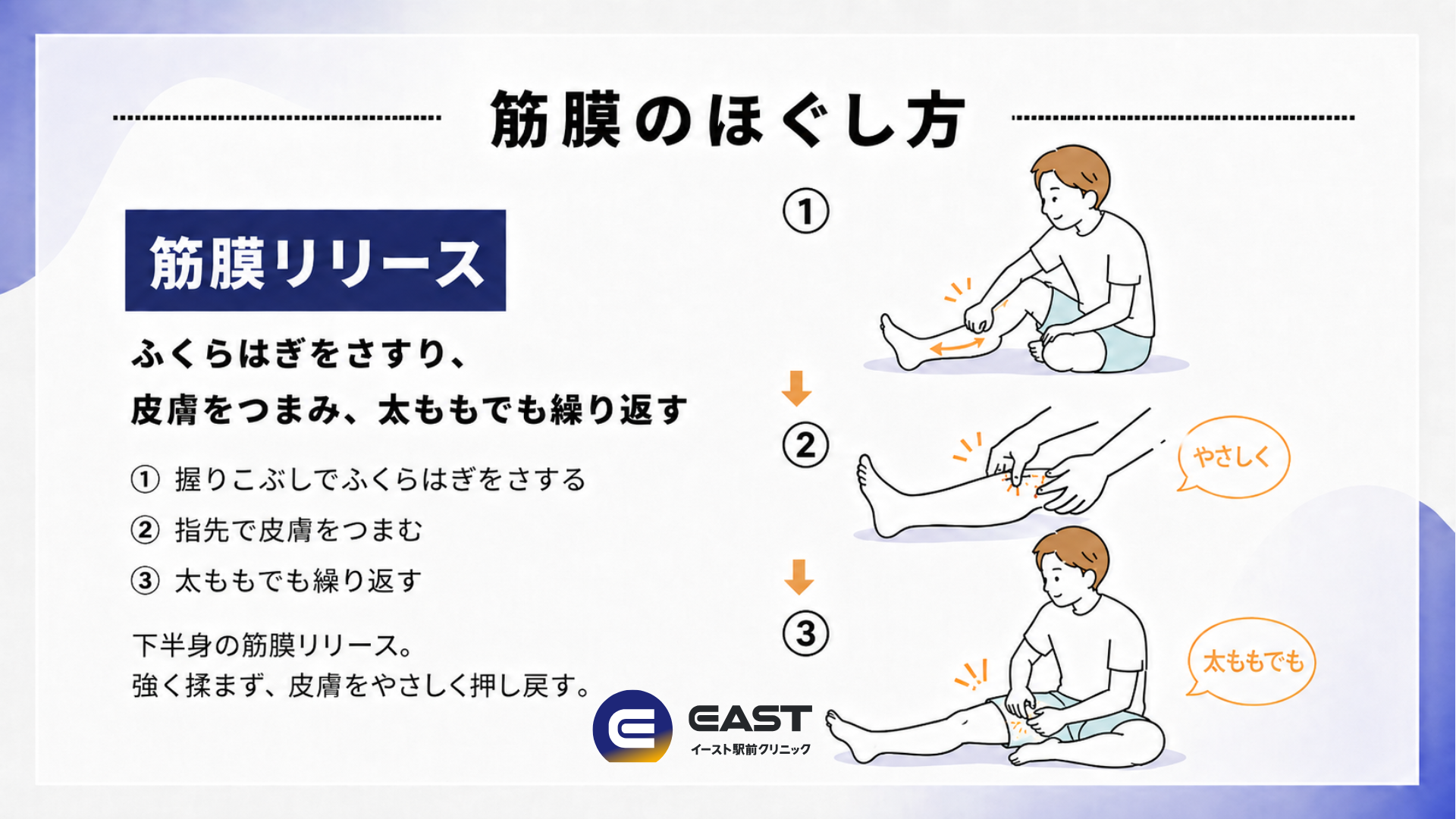 筋膜のほぐし方